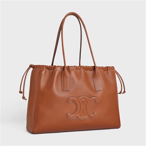 celine cabas drawstring bag|Women's Small cabas Drawstring cuir Triomphe in smooth .